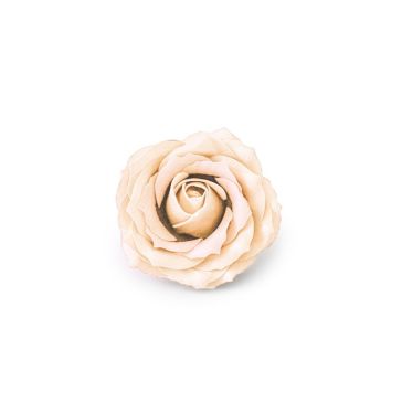 Artificial rose head, ROZE6