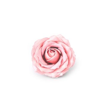 Artificial rose head, ROZE17