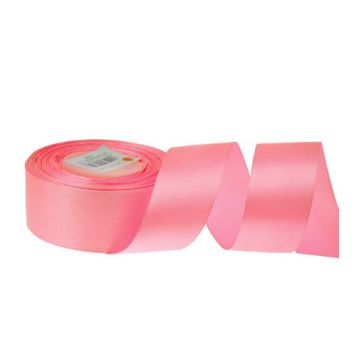 Satīna lente 35m, PINK38