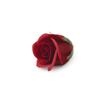 Maza mākslīgā rozes galviņa, SROZE8