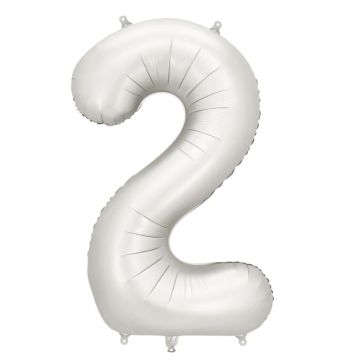 Folijas balons Cipars "2", FB1S-2-018