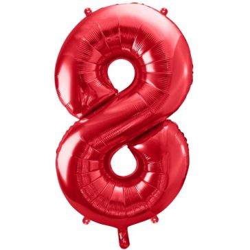 Folijas balons Cipars "8", FB1M-8-007