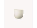 Ceramic flower pot Basel cream, matt, 19cm, 59832