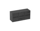 OASIS Black Ideal brick for cut flowers 20pcs, G23cm, P11cm, H8cm, 10-01058