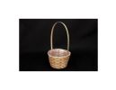 Bamboo basket, G18cm, P12cm, H32cm, 10554