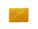 Envelopes DL yellow/gold 10pcs, L22cm, W11cm, ZG03-DL_02