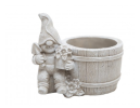 Concrete flower pot, LH231157