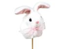 Bunny 8x4cm on a stick 12cm, 93452545, 93452545