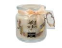 Scented candle in glass, BEZOWY