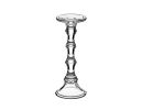 Glass candle holder, HY-4234