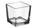 Glass vase, CUBO-14